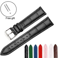 For Fossil Q Accomplice / Neely Strap 16mm Genuine Leather Watchband Watch Bracelet Watch Replace Accessories High Quality Brown Colors Watchbands