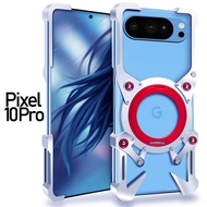 For Google Pixel 10 9 9A 8 8A 7 Pro XL Case pixel10 pixel9 pixel8 Metal Cover Fashion Casing