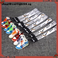 Mini Shoe Model Keychain Streamer 3D Basketball Shoes Warehouse Backpack Pendant