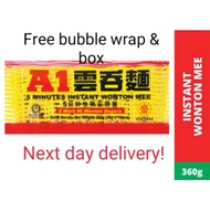 A1 5 Minutes Instant Wonton Mee (360g) 云吞面