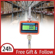 Supergoodsales Industrial Crane Scale  Thickened Hook AC100‑240V Digital Hanging for Steel Grain Ind