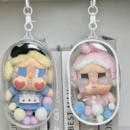 Hot selling/10cm15cm18cm棉花娃娃痛包高pvc透明拉布娃娃外出包labubu遛娃包10cm15cm18cm cotton baby