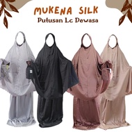 Silk Prayer Robe with 2-in-1 Lasercut Decision