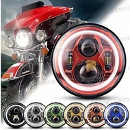 1 Piece 7 Inch Led Headlight Hi/Low H4 Headlamp for Jeep Wrangler Off Road 4x4 Suzuki Samurai  for L