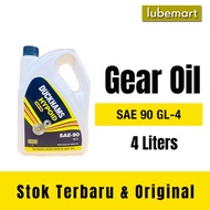 DUCKHAMS GEAR OIL 90 (4 Liters）- HYPOID GEAR SAE 90 GL4