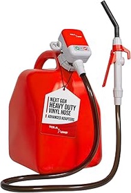 TERA PUMP - Flow Control Fuel Transfer Pump 2nd Gen. - Powerful Transfer at 2.5 GPM [Newly Upgraded]