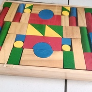 HAULA TOYS || Blocks coloredBIGs, colored building blocks, colored building blocks, wooden toys, woo