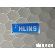 [ 1 STAMP ] OH LIN S GREEN DECAL STICKER 9.5 CM LONG CAR DECORATION STICKER