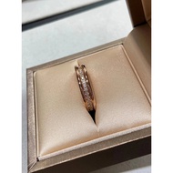 Bvlgari Single Circle Full Diamond Ring Classic B.Zero1 Series Jewelry Valentine's Day Girlfriend Bi