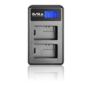 OSKA CAMERA DUAL CHARGER for Fuji NP-W126 (แบบ 2 ช่อง)