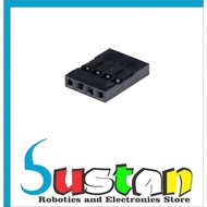 BLACK HOUSING 4P DUPPONT JUMPER HEAD PIN CONNECTOR 2.54MM HOUSE 4 PIN Wire Connector