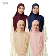 ALYSS Aria Shawl Sulam Labuh Premium Diamond Chiffon