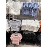Gu Japan Croptop Shrug Shirt