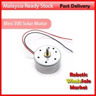 Mini 300 Solar Round Motor DC 2-6V for DIY Solar Projects RBT / STEM