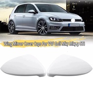 Left Right Car Side Mirror Cover For VW Golf 7 MK7 MK7.5 Touran Rear View Mirror Housing Caps Automo