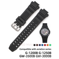 Aviation Series GW-3500B/GW-3000B/GW-2000/G-1200B Replacement Strap Breathable Silicone Strap Soft C