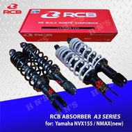 RCB A3 Series Dual Shock Absorber for Yamaha Aerox 155 / NMAX 305mm