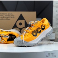 Nike ACG Mountain Fly 2 Low cut Outdoor Hiking Shoes Casual Sneakers For Men Women Yellow