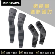 【MiDOKAWA】日本鍺能量護膝護肘4件套組