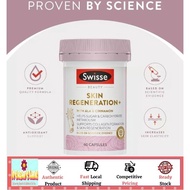 Swisse Beauty Skin Regeneration+ 60 Tablets with ALA & Cinnamon (Exp: Oct 2027)