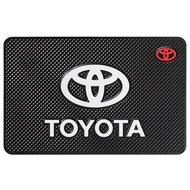 GTIOATO Car Dashboard Anti Slip Mat Anti Slip Mat For Car Anti Slip Car Car Styling Anti-Slip Mat Auto Non Slip Pad Car Accessories Universal For Toyota Wish Sienta Yaris Altis Vios Corolla CHR Hiace Fortuner Harrier Commuter Hilux Revo Prius Alphard