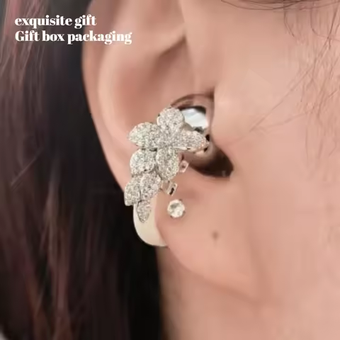 Diamond Flower Earphone Clip Suitable for Huawei Freeclip2 Alloy Material Customized Advanced Freecl