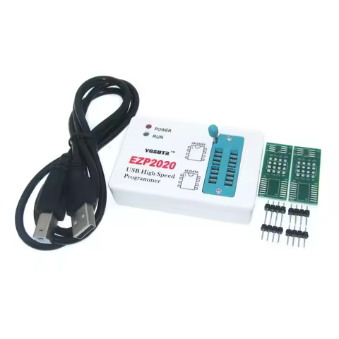 EZP2020 High Speed USB SPI Programmer + 7 Adapter Better than EZP2013 EZP2010 2011Support 24 25 26 9
