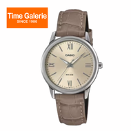 Casio General LTP-1303LL-7AV Brown Leather Band Women Watch