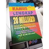ENGLISH-INDONESIAN DICTIONARY 20 SMALL BILLIONS