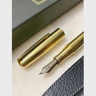3952老山羊-X800 原味黃銅 經典原味 特調書法鈦尖鋼筆