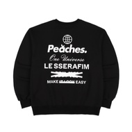 Peaches sakura long sleeve t-shirt eunchae kazuha yunjin chaewon