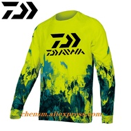2023 Daiwa Men Fishing Clothing Ultrathin Long Sleeve Sunscreen Anti-uv Breathable Coat Summer Fishing Shirt Size XS-5XL Jacket
