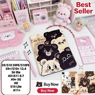 3+Y Fold Tablet Case samsung 2025 A1+ S10 lite S9/S10 S9FE/S10FE S9+/S10+ 12.4" S6 A9 A9+ 5G A8 With