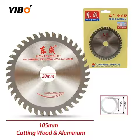 4" 5" 6" Circular Saw Blades Cutting Hardwood MDF Chipboard Aluminum 105mm/110mm/125mm/180mm TCT Saw