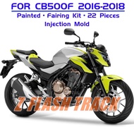 For Honda CB500F CB 500F CB500 F 500 2016 2017 2018 Bodywork Full Fairing Kit Injection Yellow Silve