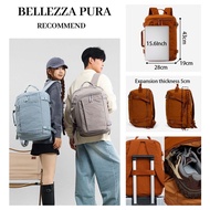 BELLEZZA PURA Carry On Travel Backpack Extended 38L Backpack Large Capacity Lightweight 15.6in Lapto