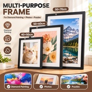 DIY 5D Diamond Painting Frame 50x60cm 50x70cm Photo Picture Frame Wall Decoration