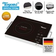 TOYOMI Digital Infrared / Ceramic Cooker (Free BBQ Grill Pan) [Model: IC 9590] 1 Year Warranty.