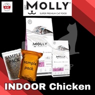 (1kg repack) Molly Super Premium Cat Food / Molly Makanan Kucing