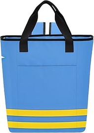Joitme Aruba Flag Cooler Bag 36 Cans Insulated Beach Cooler Bag Soft Insulated Tote Backpack for Tra