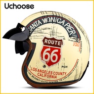 Retro helmet three-quarters motorcycle helmet motorcycle helmet 3/4