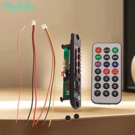 mu 1 Set 12V Wireless  5.0 120W Amplifier MP3 Player Decoder Board Car Audio USB TF FM Radio Recordi