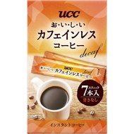 ［In stock］ UCC , delicious decaf coffee , instant coffee , stick type , 7 pieces