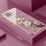 Case for OPPO a73 2020 A93 4g F17 pro Reno 4F Reno 4 LITE phone case TPU silicone straight edge elec