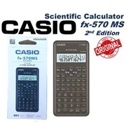 CASIO SCINTIFIC CALCULATOR fx-570MS 2nd edition ( ORIGINAL )