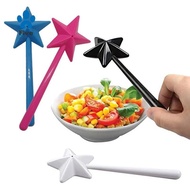4 PCS Salt and Pepper Shaker Magic Wands Duo Salt / Pepper Plastic 18x7x3cm