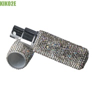 KIKO2E Diamond-encrusted Perfume Bottle, 10ml Mini Refillable Spray Bottle, Cosmetic Container Luxur
