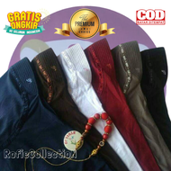 kerudung sekolah rabbani kw tk sd smp sma dan dewasa ukuran jumbo ter murah pita atas hitam putih ne