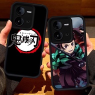 S41 CasingDemon Slayer for VIVO Y200 Y33 V23E Y51A Y51 Y53s Y75 V25 Y31 V50 Lite V25E V23 Y51S 5G bl