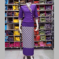 Dress cotton fully staggered ็ต dress Thai applied dress native above small puppet puppet plump are